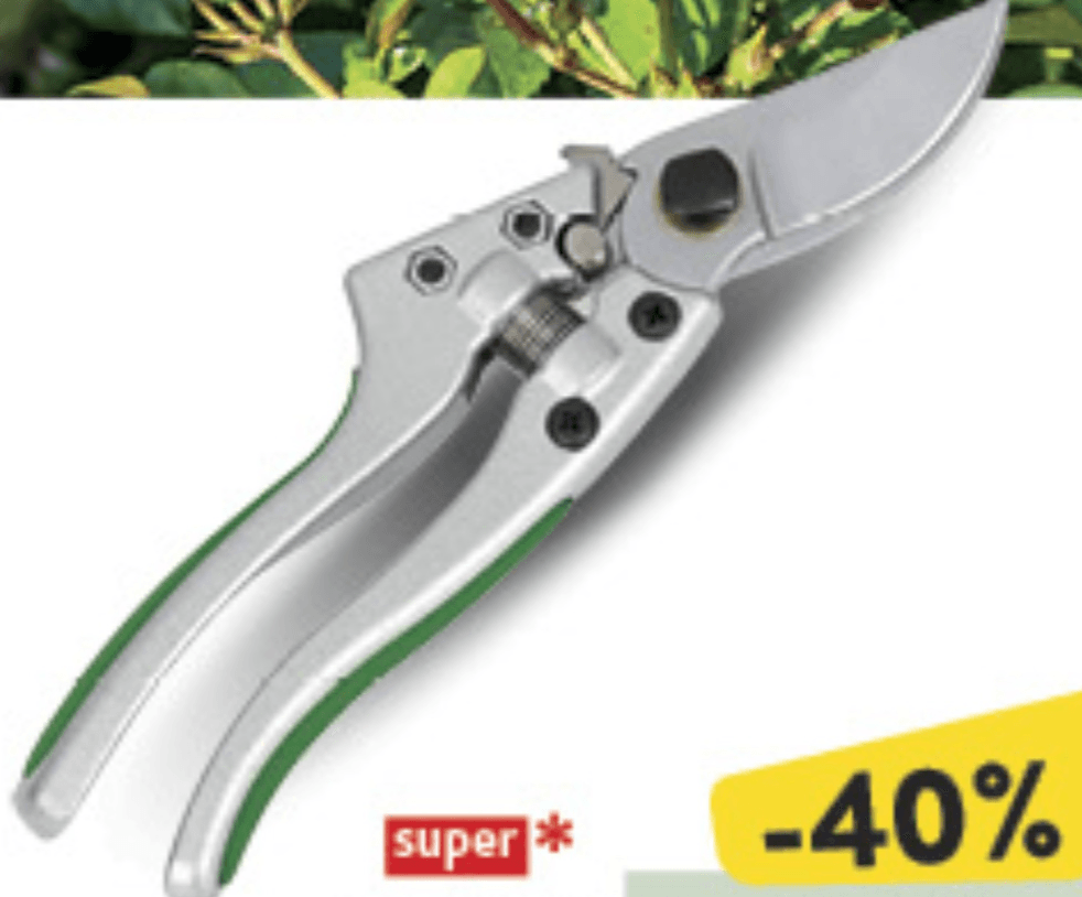 Vrtne mimoilazne škare 20cm, kom - Akcija u trgovini Konzum