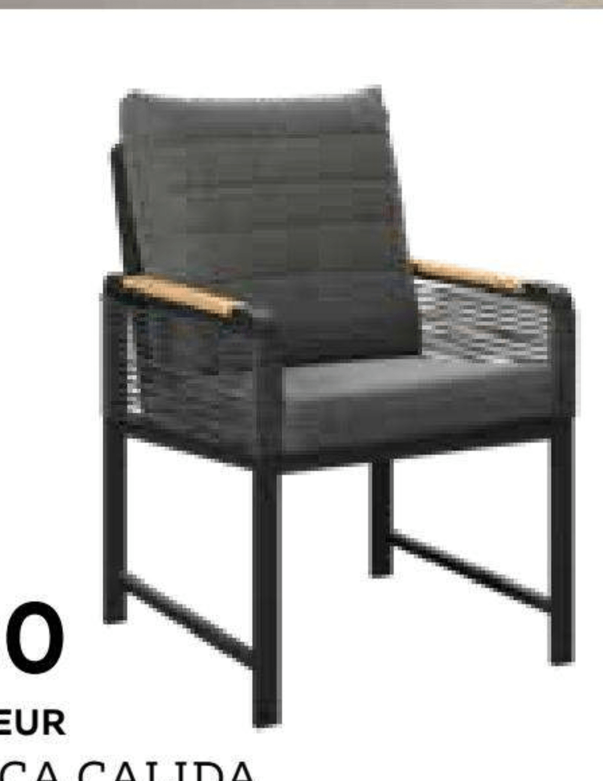 Vrtna stolica Calida - Akcija u trgovini Lesnina