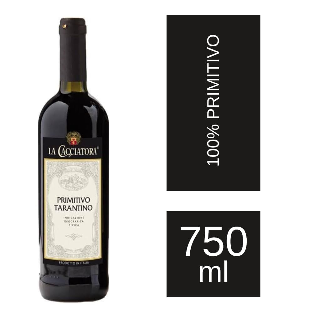 La Cacciatora Primitivo Tarantino 0,75 L Akcija u trgovini Interspar