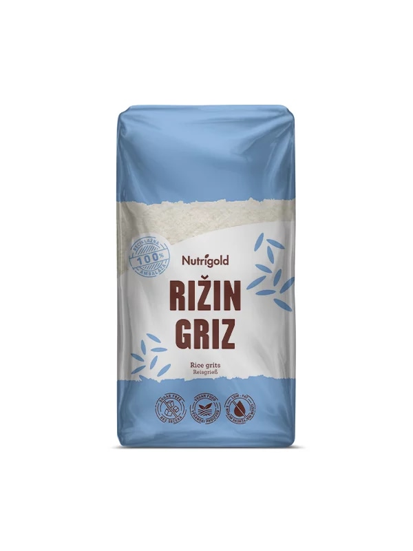Nutrigold Rižin griz 500 g Akcija u trgovini Bipa