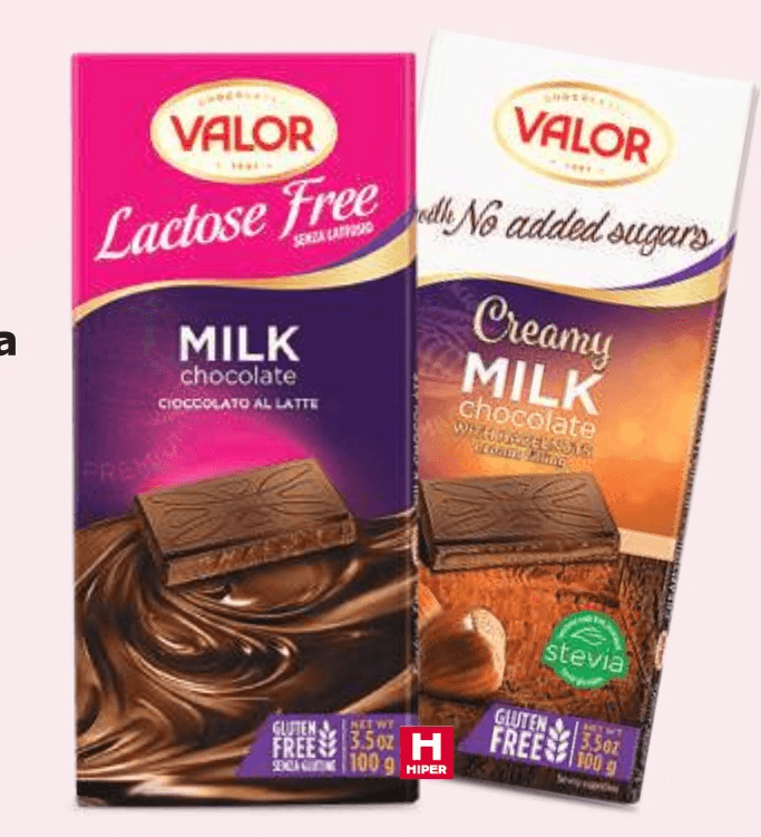 Valor Mliječna čokolada 100 g - Akcija u trgovini Kaufland
