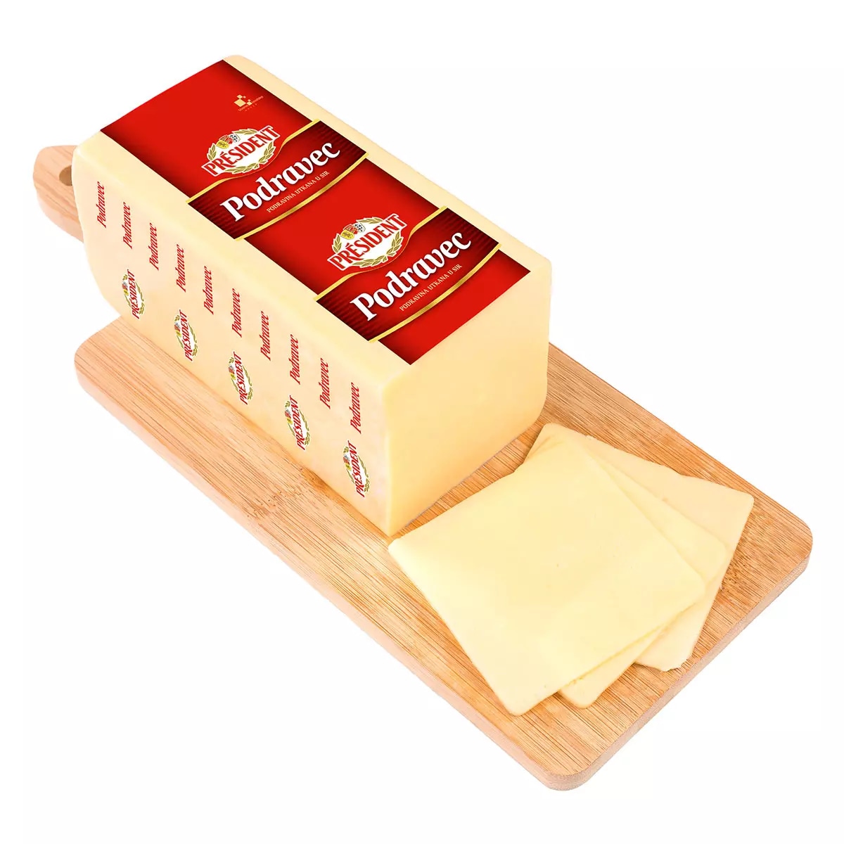 PRESIDENT Podravec 100 g - Akcija u trgovini Kaufland