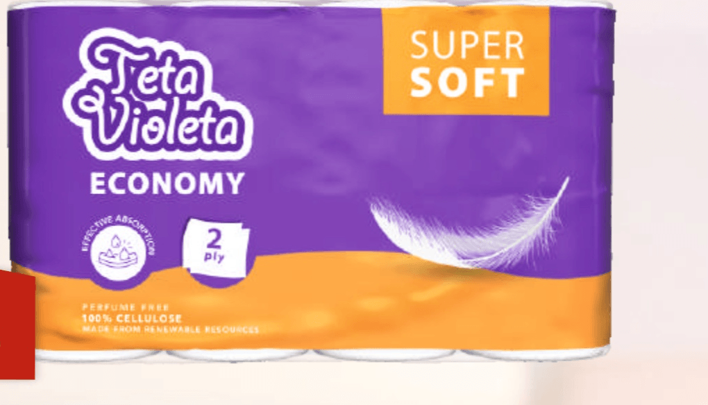 Ubrus Violeta 1 pakiranje - Akcija u trgovini Boso