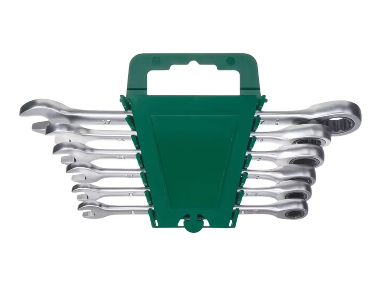 Parkside Set viličasto-prstenastih ključeva s čegrtaljkom set od 5 ili 6 komada - Akcija u trgovini Kaufland