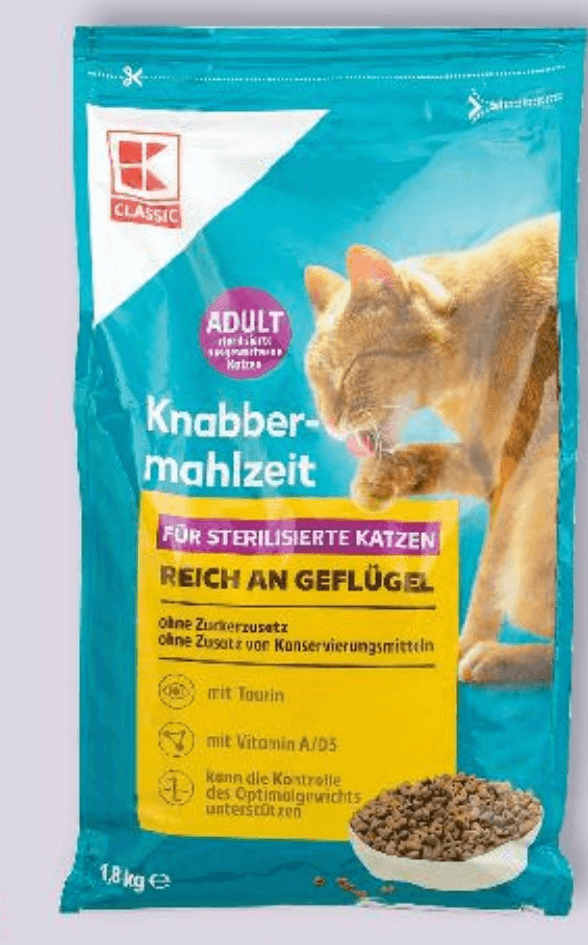 Classic Hrana za sterilne mačke 1.8 kg - Akcija u trgovini Kaufland