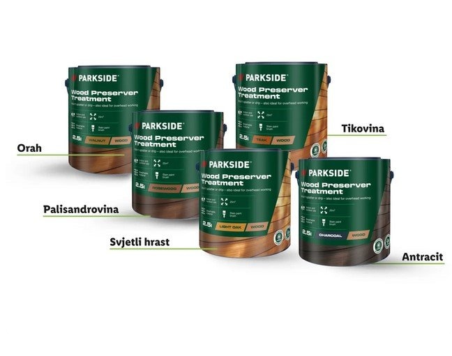 PARKSIDE Premaz za zaštitu drveta cca 2.5 l - Akcija u trgovini Lidl