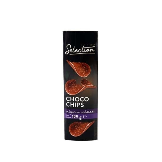 Selection Choco chips 125 g - Akcija u trgovini Plodine