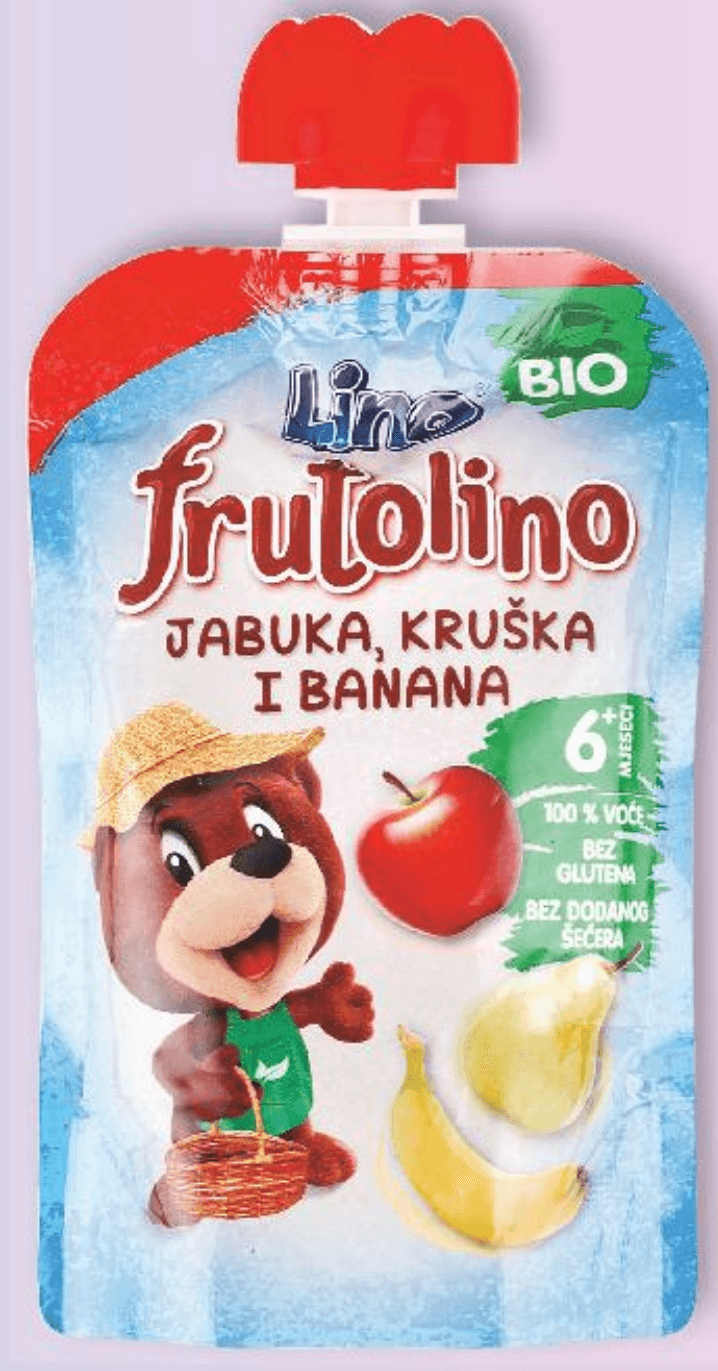 Lino Frutolino Voćna kašica 100 g - Akcija u trgovini Kaufland