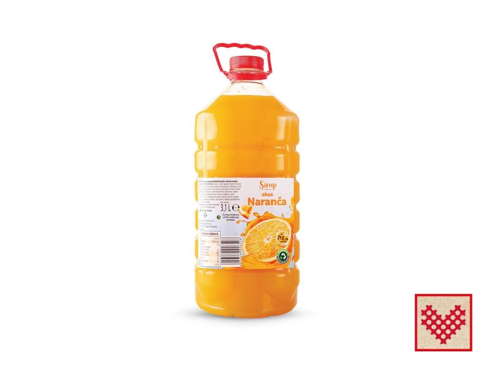 Sirup od naranče 3.1 l - Akcija u trgovini Lidl