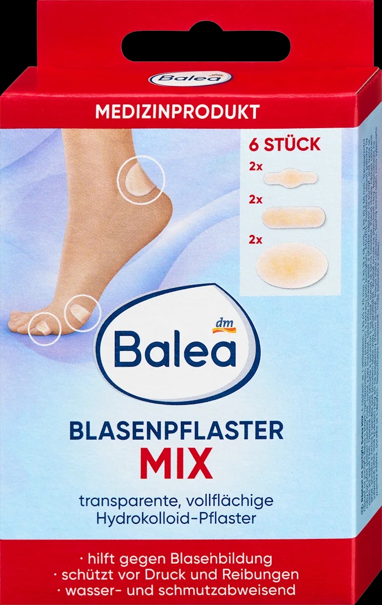 Balea flasteri za žuljeve Mix 6 kom. - Akcija u trgovini Dm