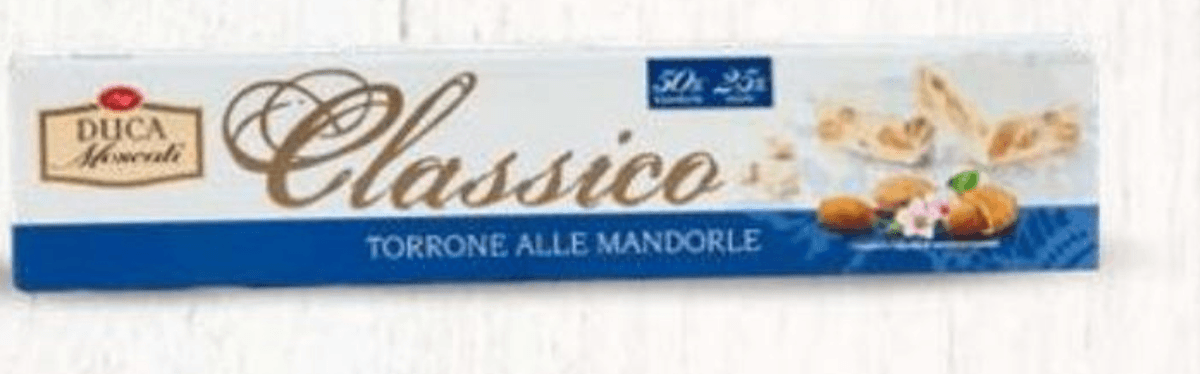 Torrone s bademima 200 g Duca Moscati - Akcija u trgovini Eurospin