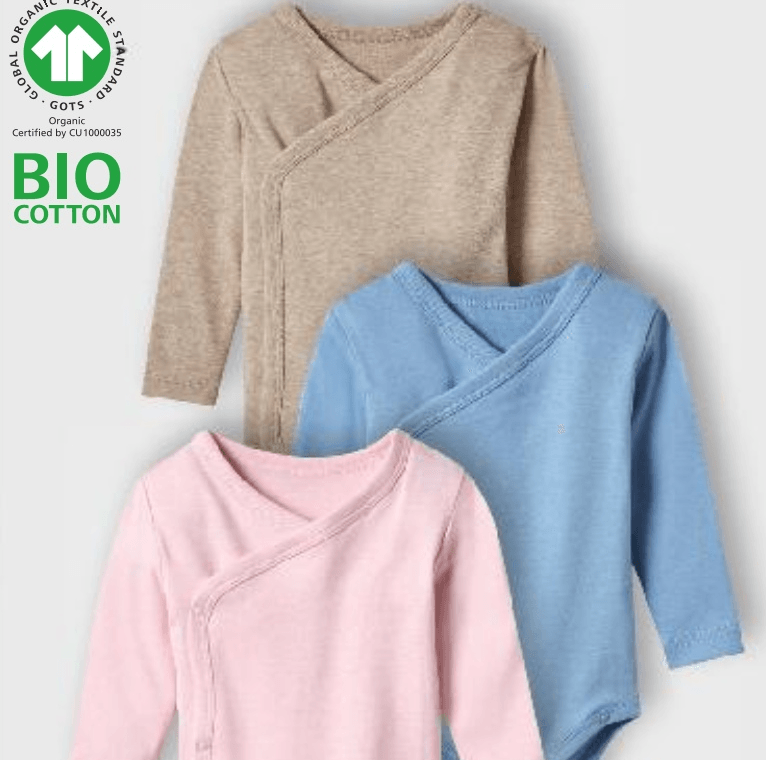 Kuniboo Body za bebe dugi rukav 3 kom - Akcija u trgovini Kaufland