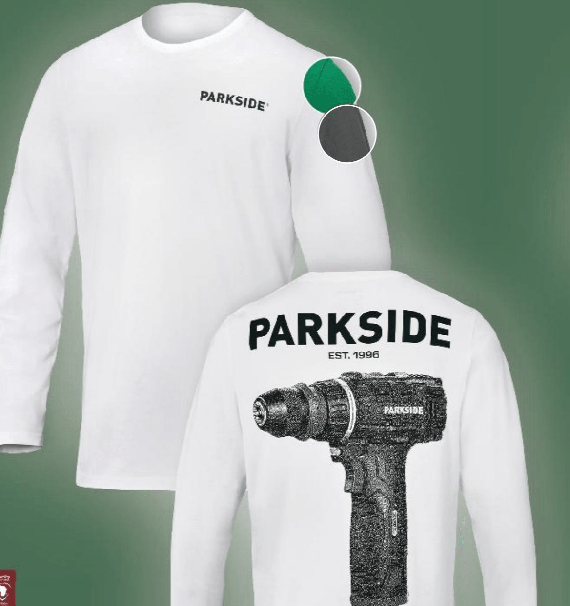 Parkside muška majica dugi rukav Akcija u trgovini Kaufland