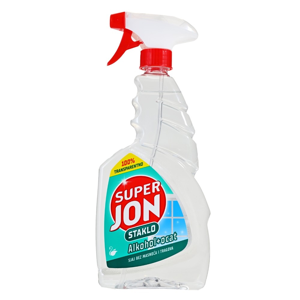 Super Jon za staklo alkoholni ocat 650 ml Akcija u trgovini Vrutak