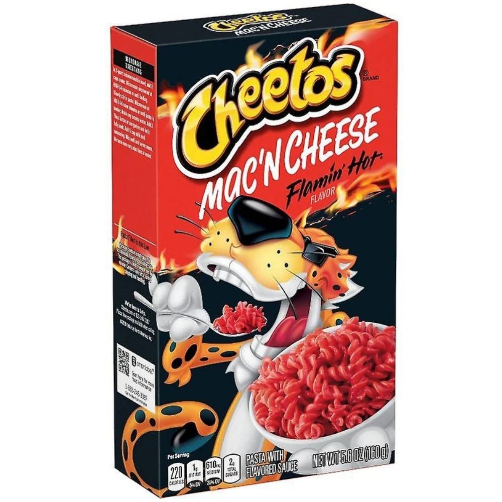 Cheetos Mac'n Cheese Flamin' Hot, Bold & Cheesy 160g / 170g - Akcija u trgovini Žabac
