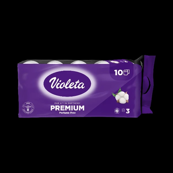 Toaletni papir Violeta Premium 10 rola - Akcija u trgovini Djelo