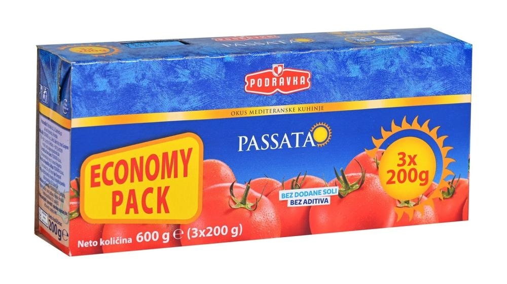 Duo Sole Pasirana rajčica 3 x 200 g - Akcija u trgovini Eurospin
