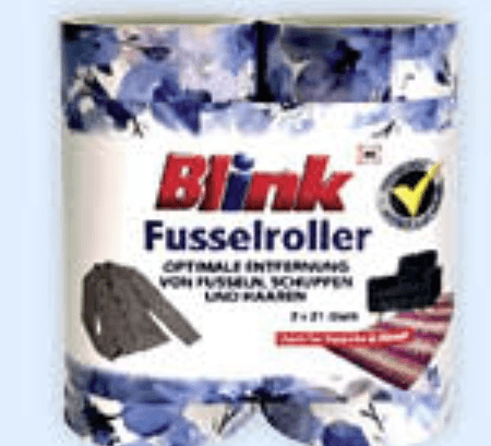 Blink nadomjesno pakiranje za valjak za čišćenje odjeće 2 kom - Akcija u trgovini Mueller