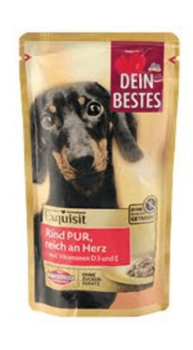 Dein Bestes hrana za pse s govedinom 150 g - Akcija u trgovini Dm