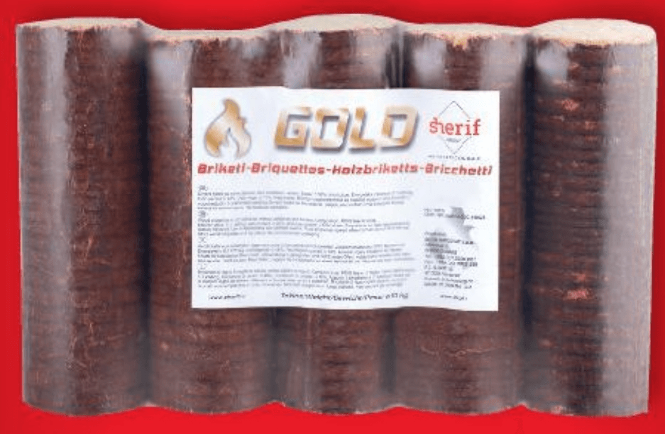 Drveni briketi 10 kg GOLD - Akcija u trgovini Kaufland