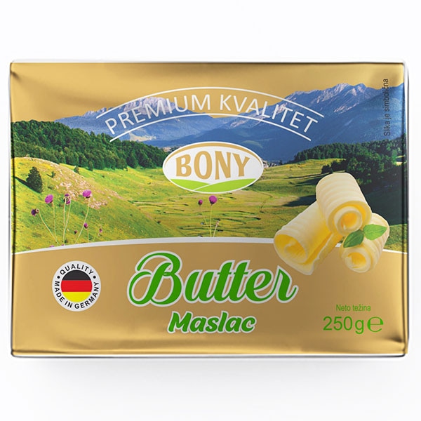 Maslac Bony 250 g - Akcija u trgovini NTL