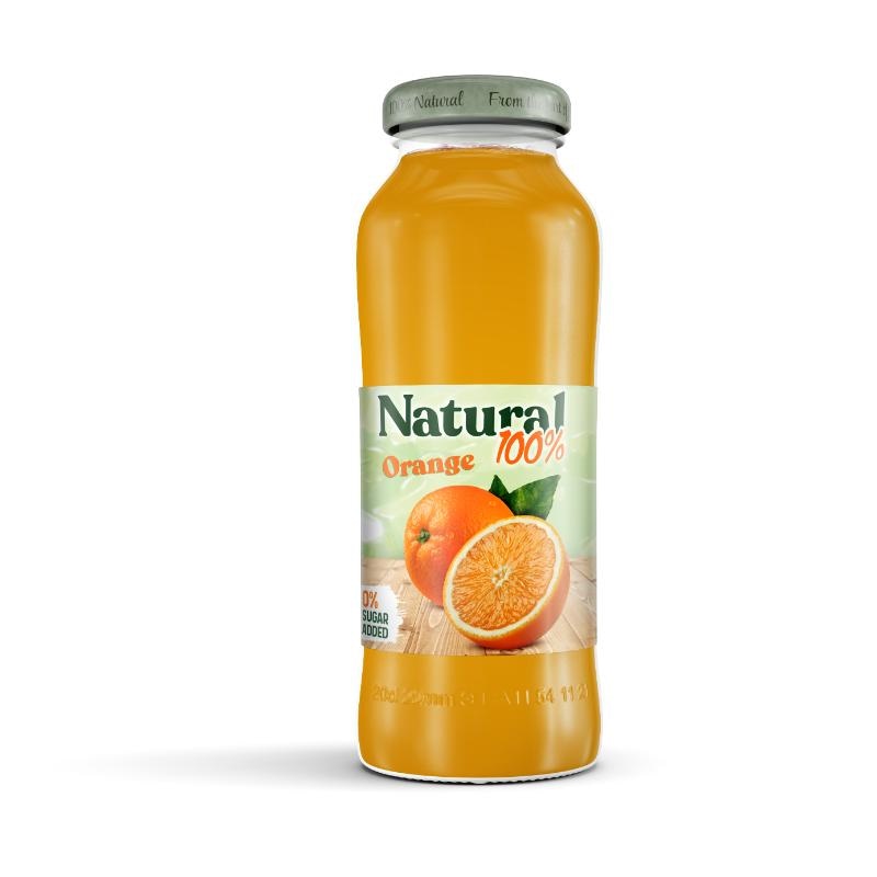 Natural 100% Orange 200ml - Akcija u trgovini Žabac