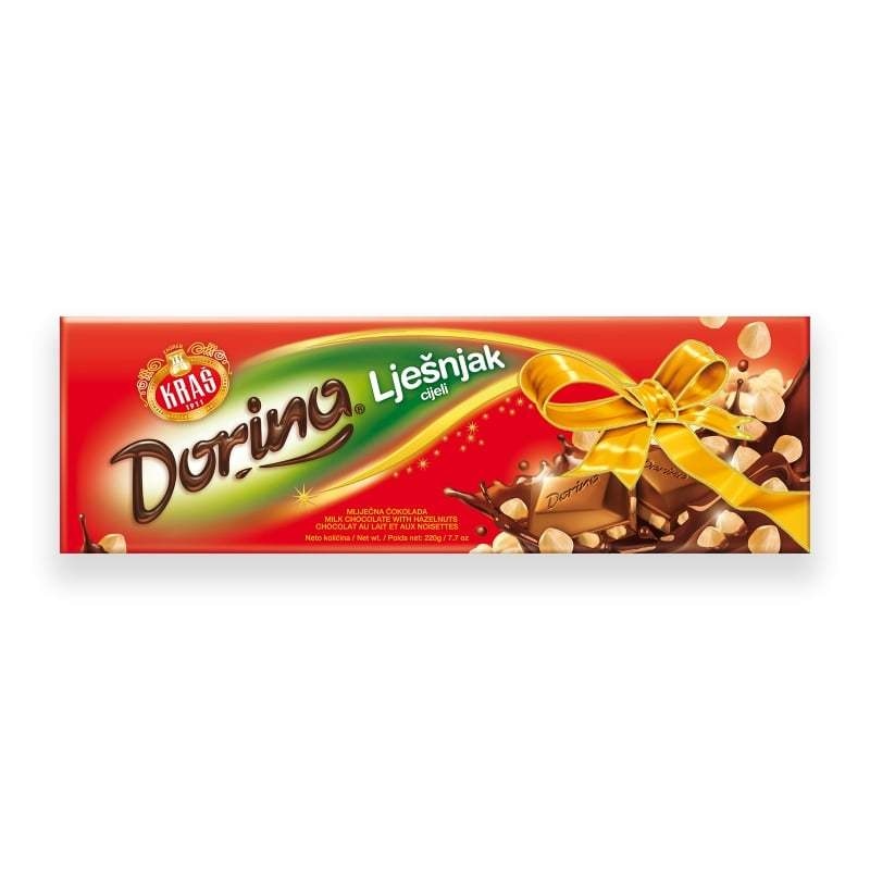 Dorina cijeli lješnjak 220 g - Akcija u trgovini Bakmaz