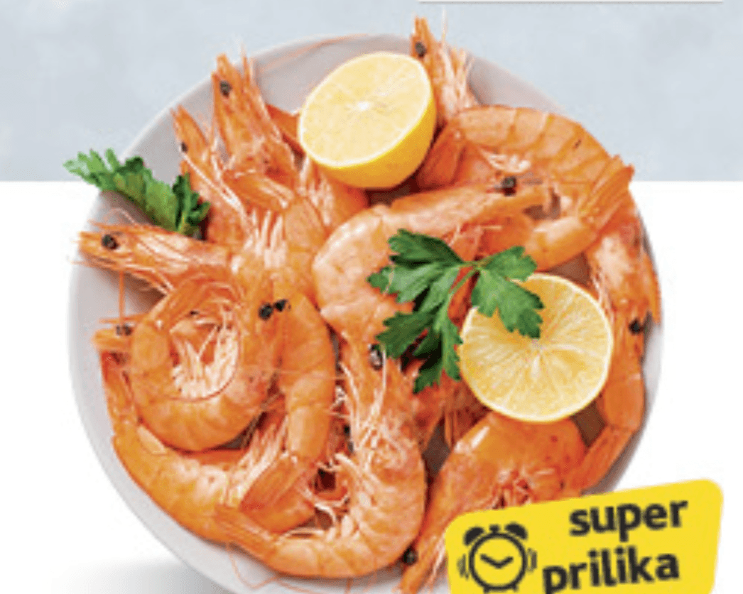 Kozice 1kg - Akcija u trgovini Konzum