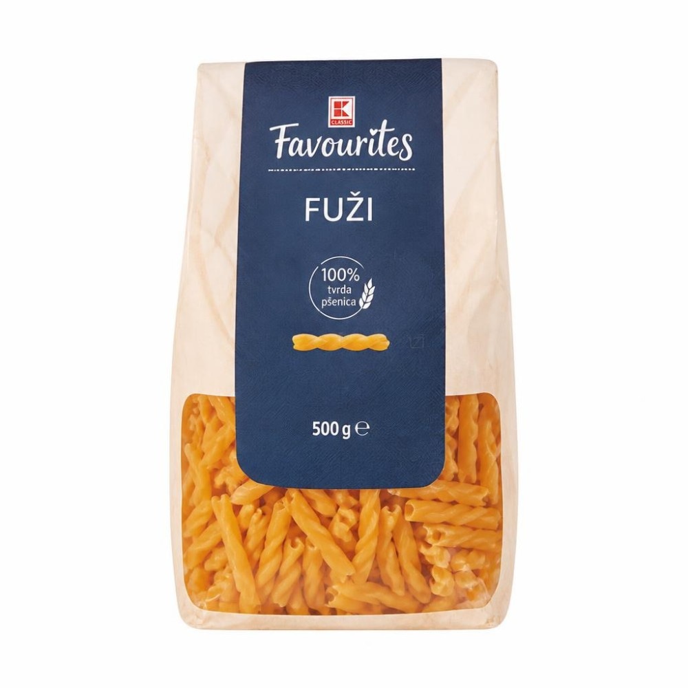 Tjestenina Fuži ili krpice 500 g K Favourites Akcija u trgovini Kaufland