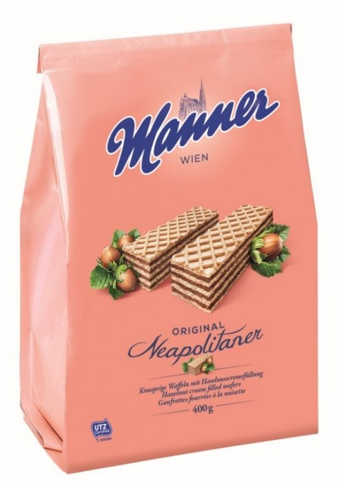 Napolitanke Manner od 300 g do 400 g - Akcija u trgovini Interspar