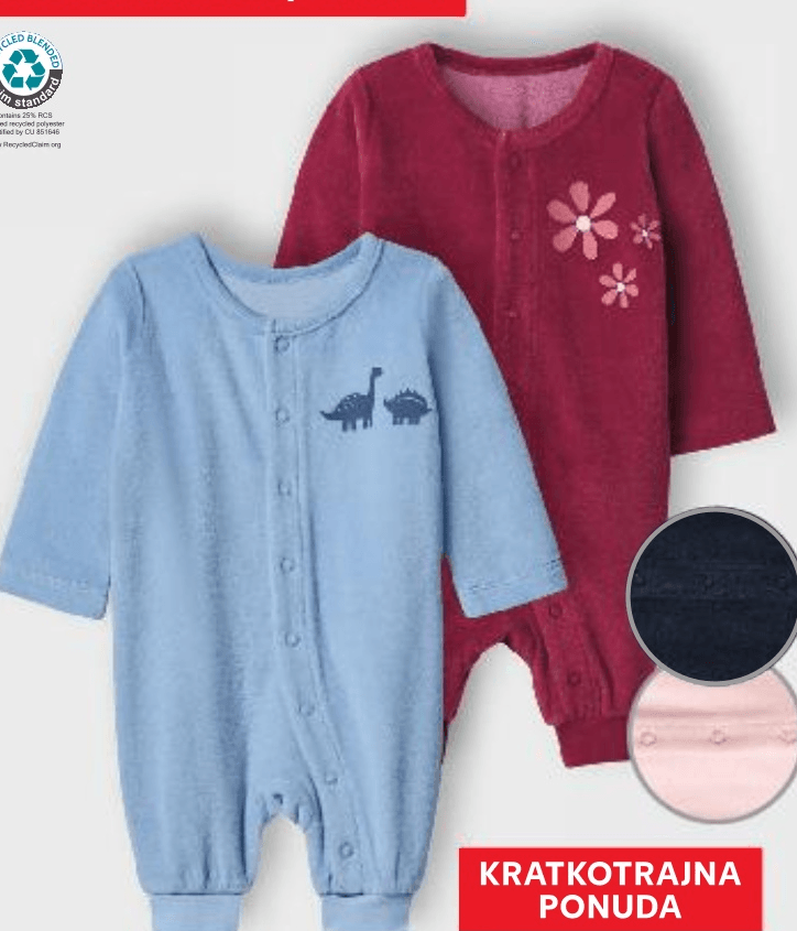 Kuniboo Jednodijelna pidžama za bebe komad - Akcija u trgovini Kaufland
