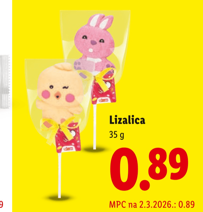 Lizalica Favorina 35 g - Akcija u trgovini Lidl
