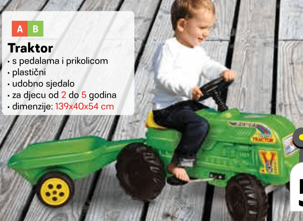 Traktor - Akcija u trgovini Plodine