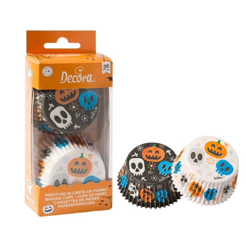 Set košarica za muffine sa špatulom Halloween 37/1 Akcija u trgovini Interspar