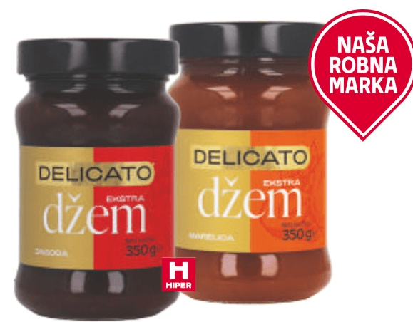 Delicato Džem 350 g - Akcija u trgovini Tommy