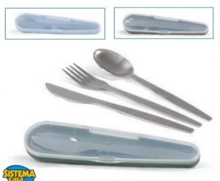Pribor za jelo sa posudom Sistema Casa - Akcija u trgovini Eurospin