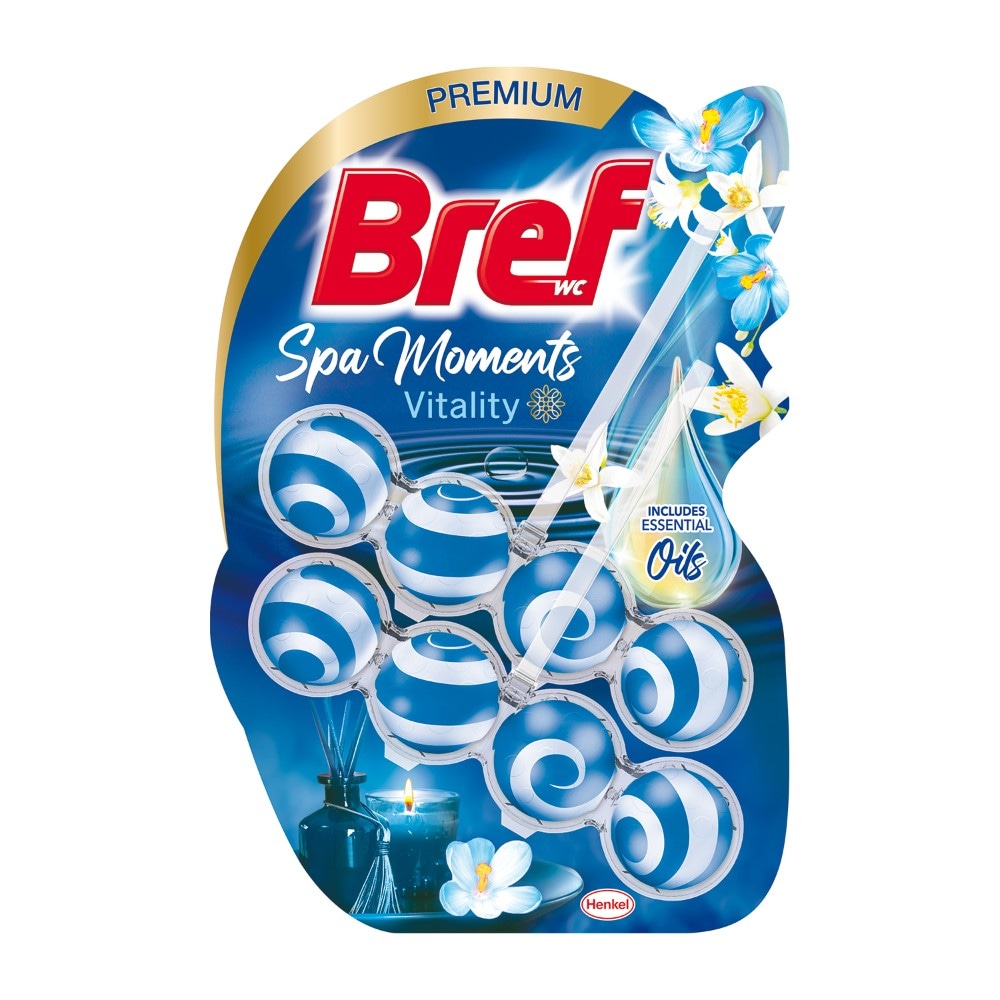 Osvježivač za WC školjku Bref Spa Moment 2×50 g - Akcija u trgovini KTC