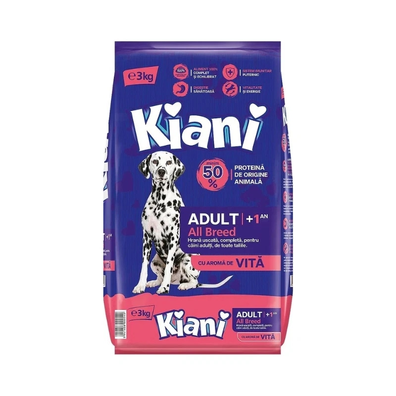 Kiani hrana za pse 3 kg Akcija u trgovini Trgovina Krk
