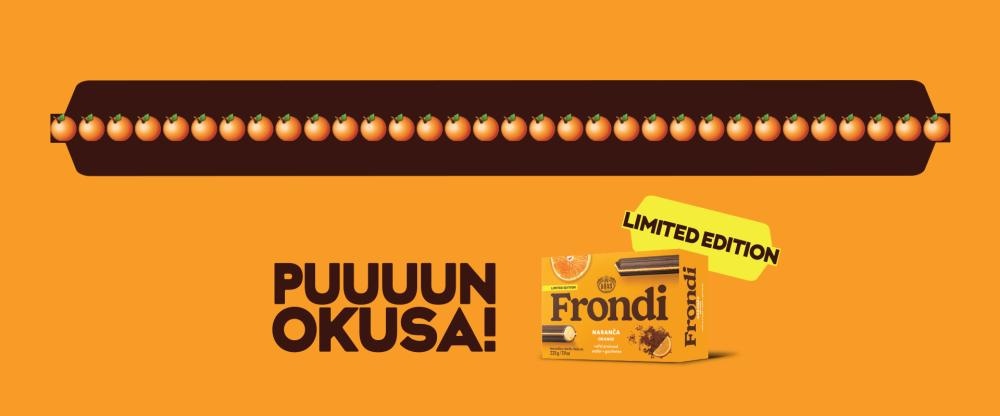 Keks Frondi Naranča 225 g Kraš - Akcija u trgovini Boso
