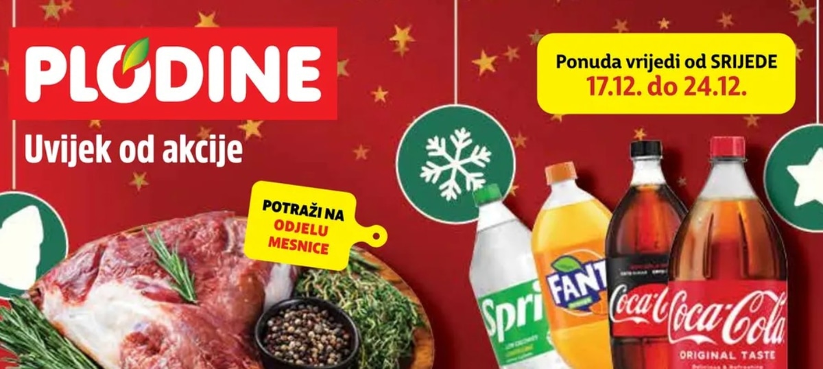 Plodine katalog Akcijska ponuda od 17.12. do 24.12.2025
