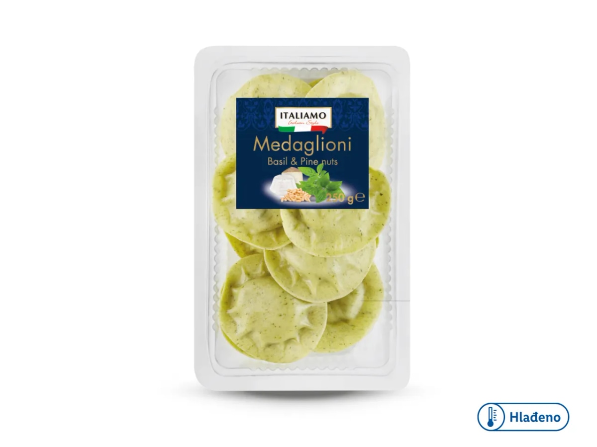 Italiamo Svježi medaglioni 250 g - Akcija u trgovini Lidl