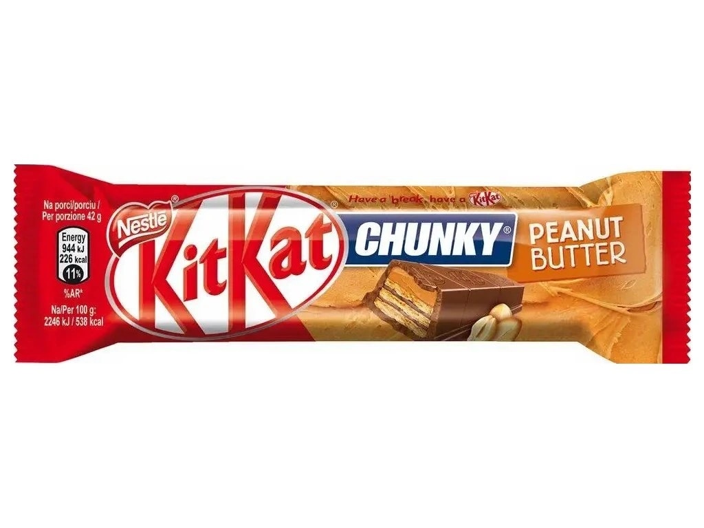 Nestlé KitKat Chunky / Chunky Peanut Butter 40g | 42g - Akcija u trgovini Žabac