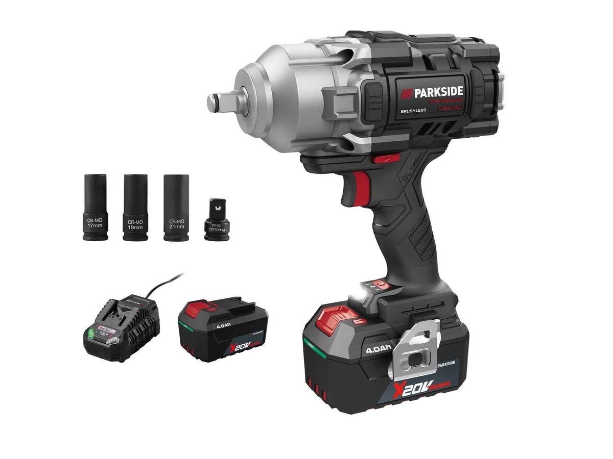 PARKSIDE PERFORMANCE Aku udarni odvijač 1/2" Set - Akcija u trgovini Lidl