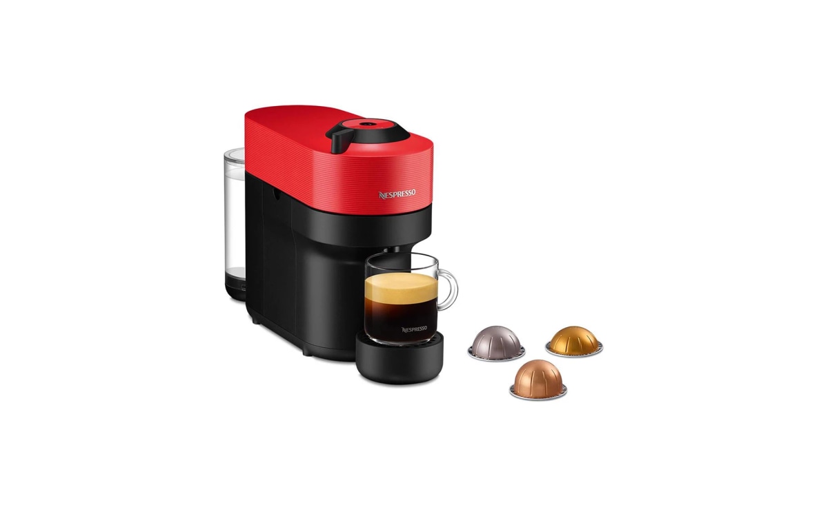 Aparat za kavu NESPRESSO VERTUO POP crveni - Akcija u trgovini Harvey Norman