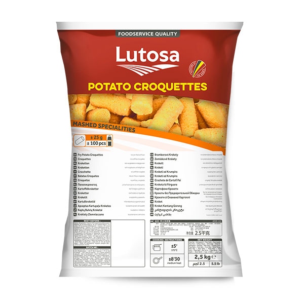 Kroketi 2,5 kg Lutosa - Akcija u trgovini Stanić Diskont