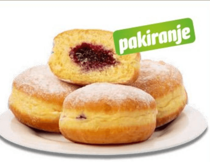 Krafna borovnica 4 komada, 240 g Akcija u trgovini Eurospin