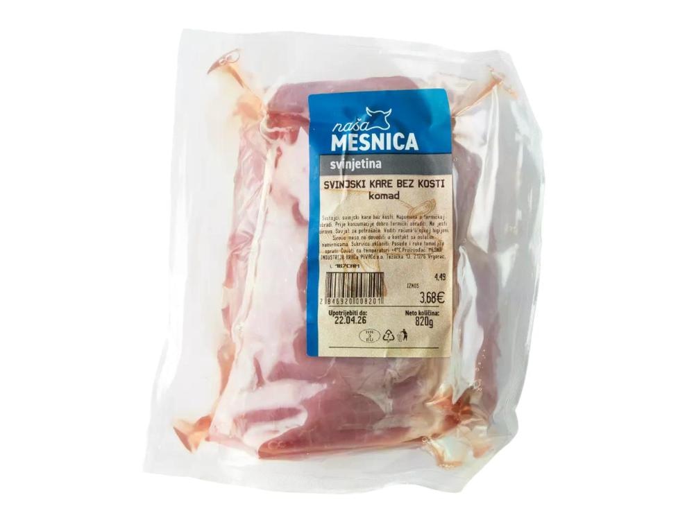 Svježi svinjski kare cca 2 kg - Akcija u trgovini Lidl
