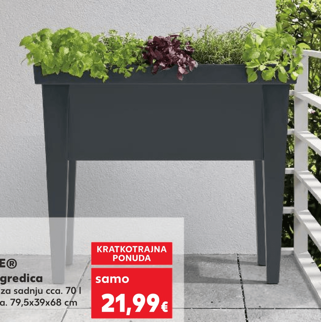 PARKSIDE® Povišena gredica - Akcija u trgovini Kaufland