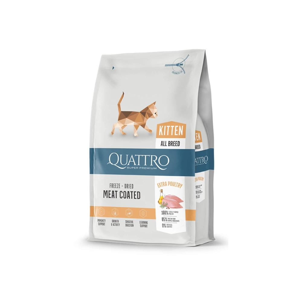 Quattro Mačka Kitten Perad 1.5 kg - Akcija u trgovini Pet Home