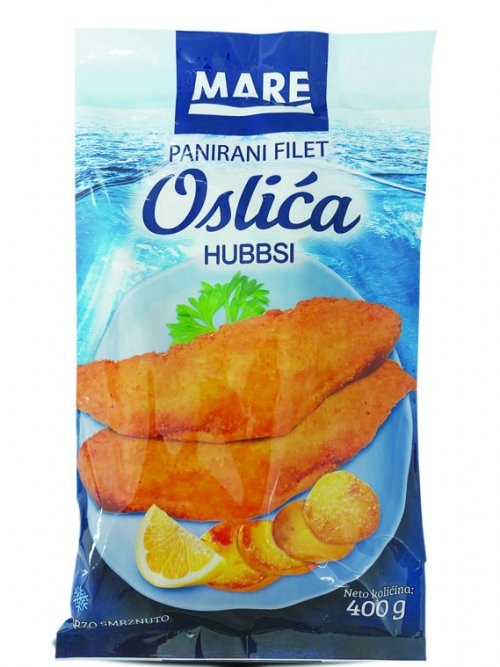 Mare Oslić filet panirani 400 g - Akcija u trgovini Trgovina Krk